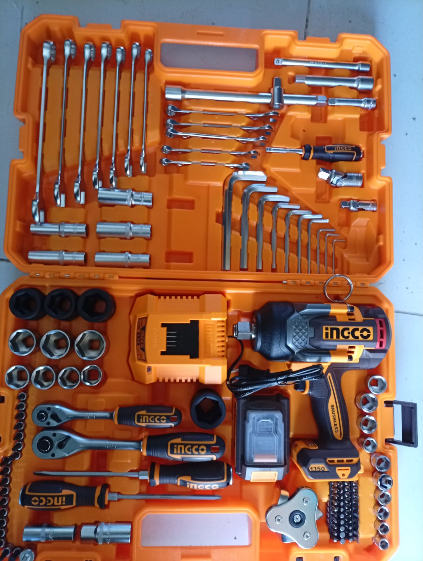 مجموعه بکس شارژی (کامیونی) با لوازم اینکو incco